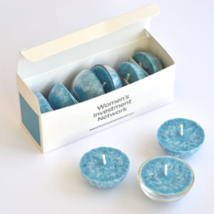 Customised tealight candles box with inserts