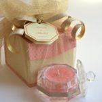 Diamond mini candle with gift box