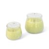 Stalk Of lemongrass glass jar candles