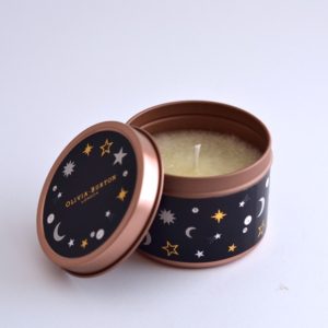Rose Gold tin candles 6 Oz 69x52mm