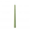 Green taper candle