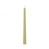 Lime taper candle