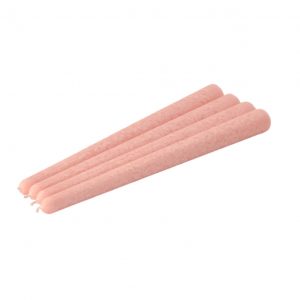 Pink taper candles