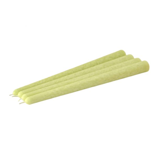 Lime Taper candle