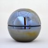 Iridescent black dome candle 2