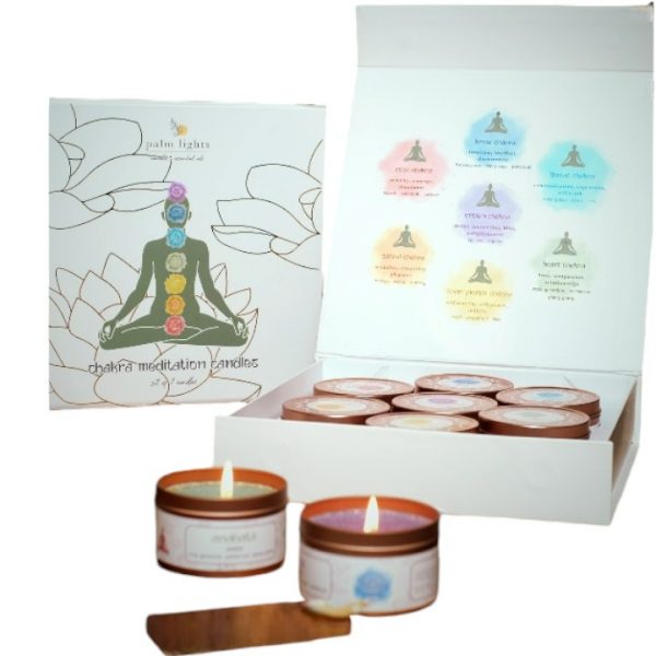 Set of 7 Chakra Candles