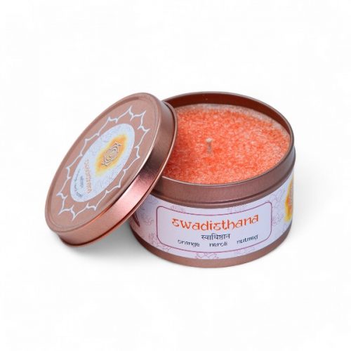 Swadhistana Sacral Chakra Candle