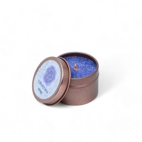 sahasrara chakra tealight candle