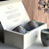 Stoneware Box open