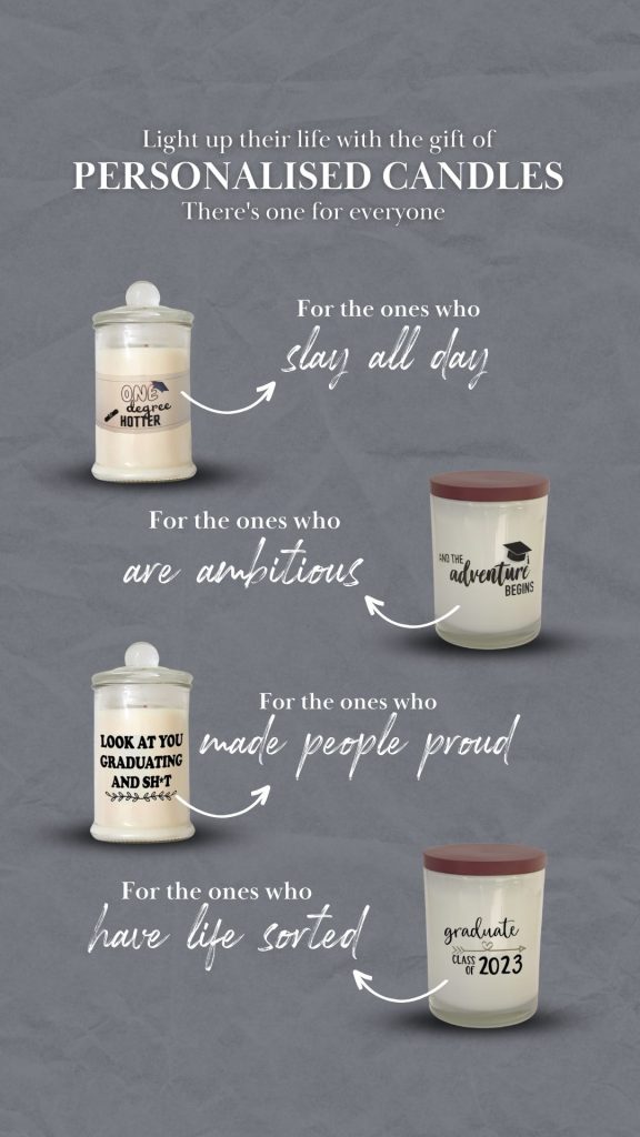Why candles make great graduation gifts
