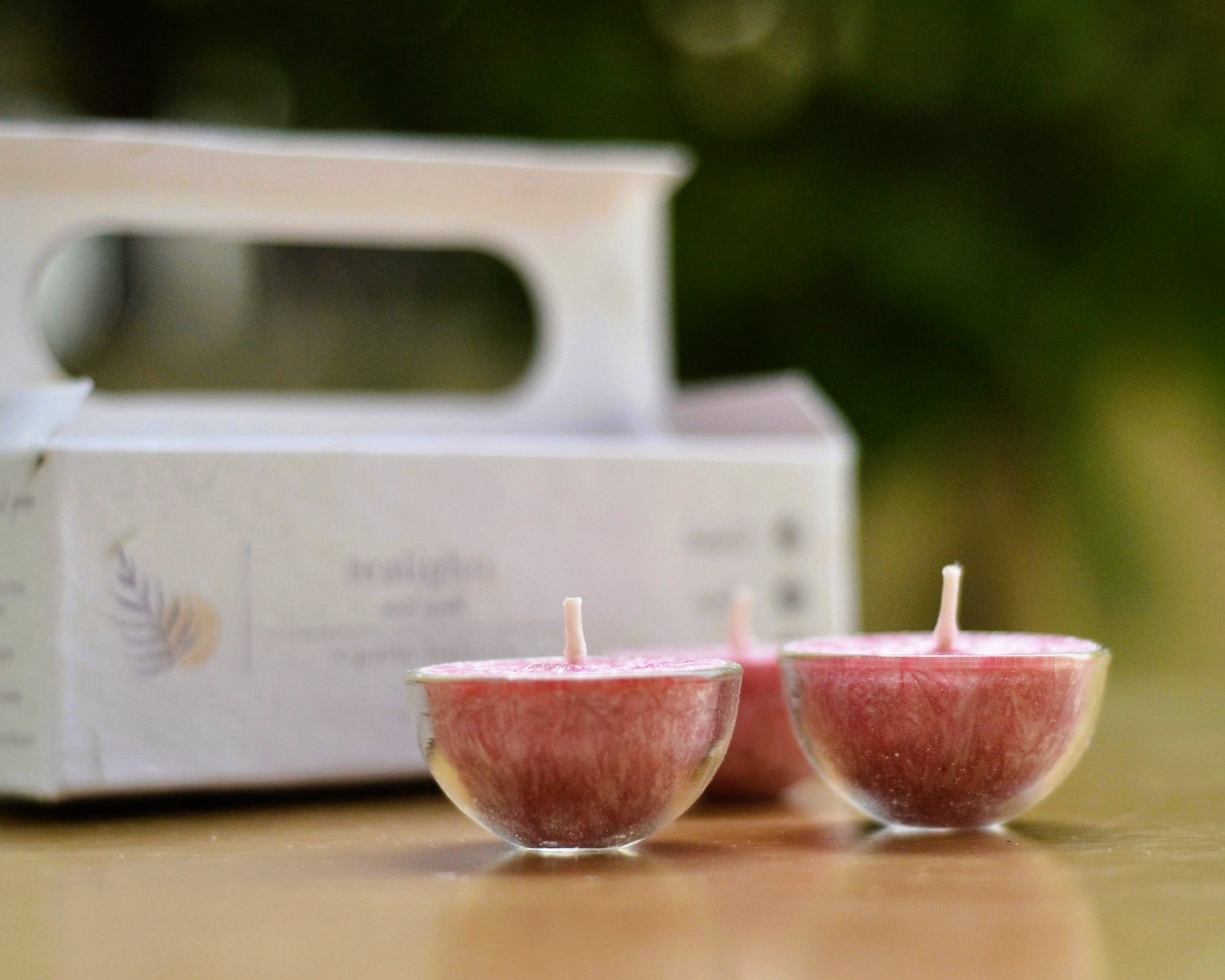 tealight box - cinnamon fragrance