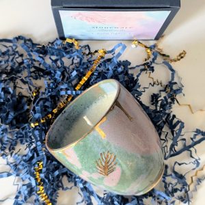Ceramic Stoneware Single candle